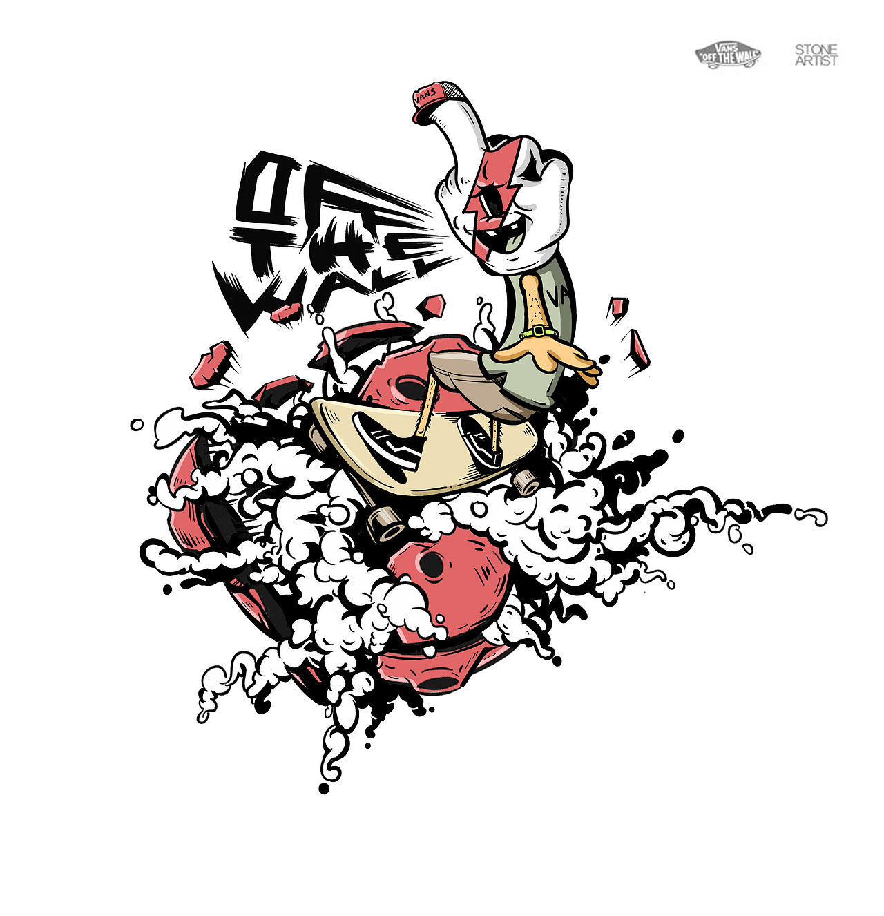 vans（图ZODAwODM3NDQ=） - 商业插画 - 站酷设计师stoneartist原创素材 - 站酷ZCOOL