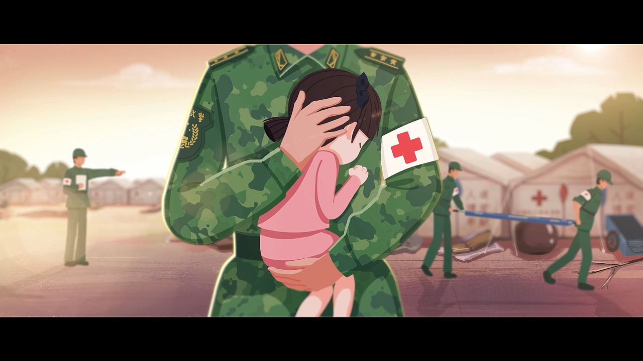 为中国红十字会指导的动画公益作品《红心侠》