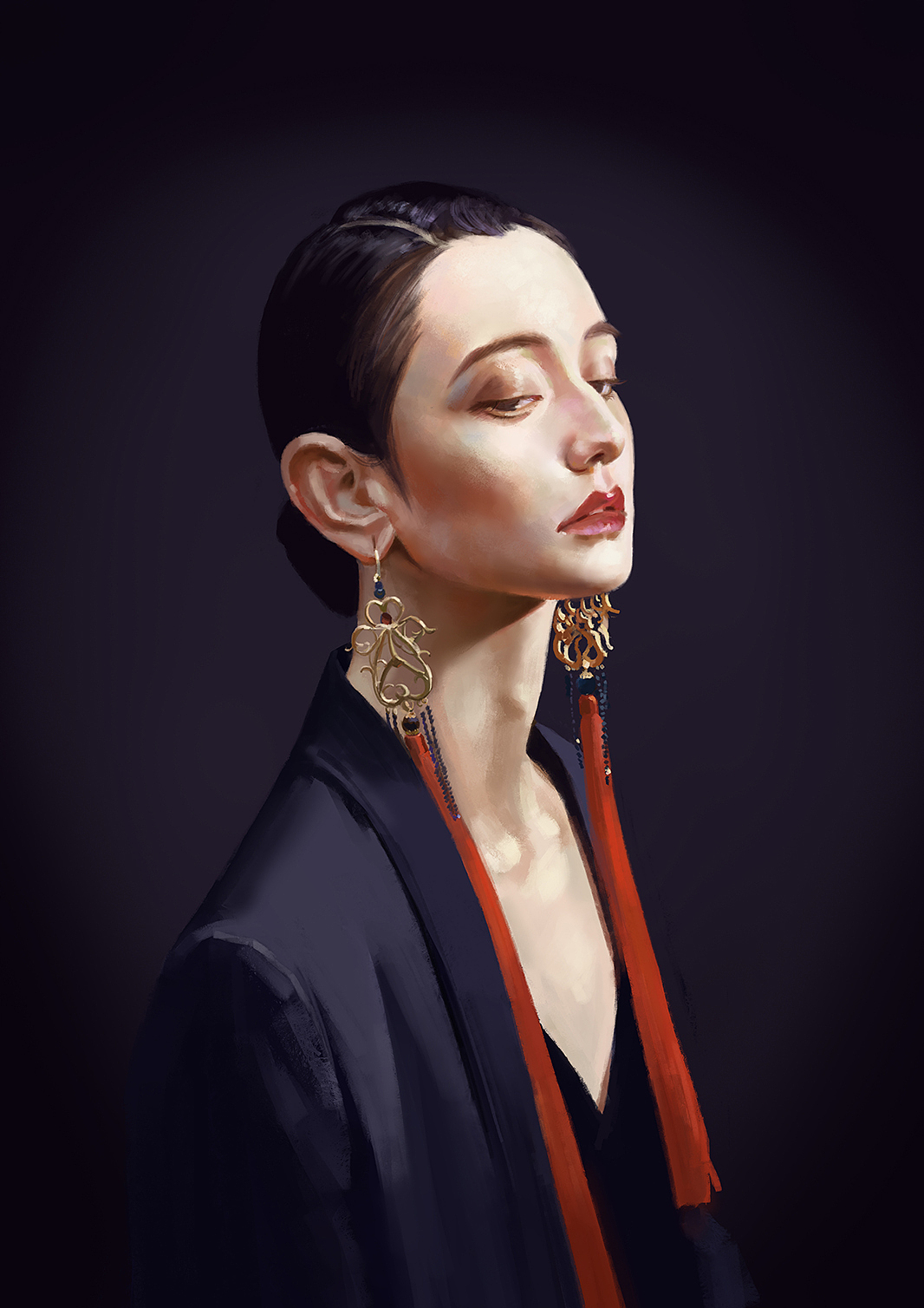 73/100 厚涂技巧练习（图ZMjA3MjU2NjQ4） - 创作习作 - 站酷设计师芈砾原创素材 - 站酷ZCOOL