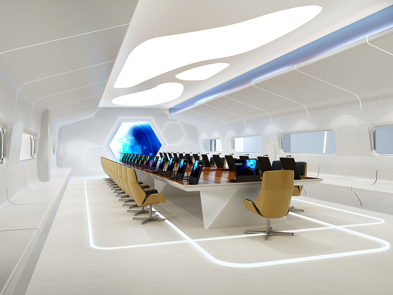 办公室 太空舱手绘稿 尝试办公室（图ZMjU0OTU2NDQw） - 商业空间设计 - 站酷设计师准著名设计风流川原创素材 - 站酷ZCOOL