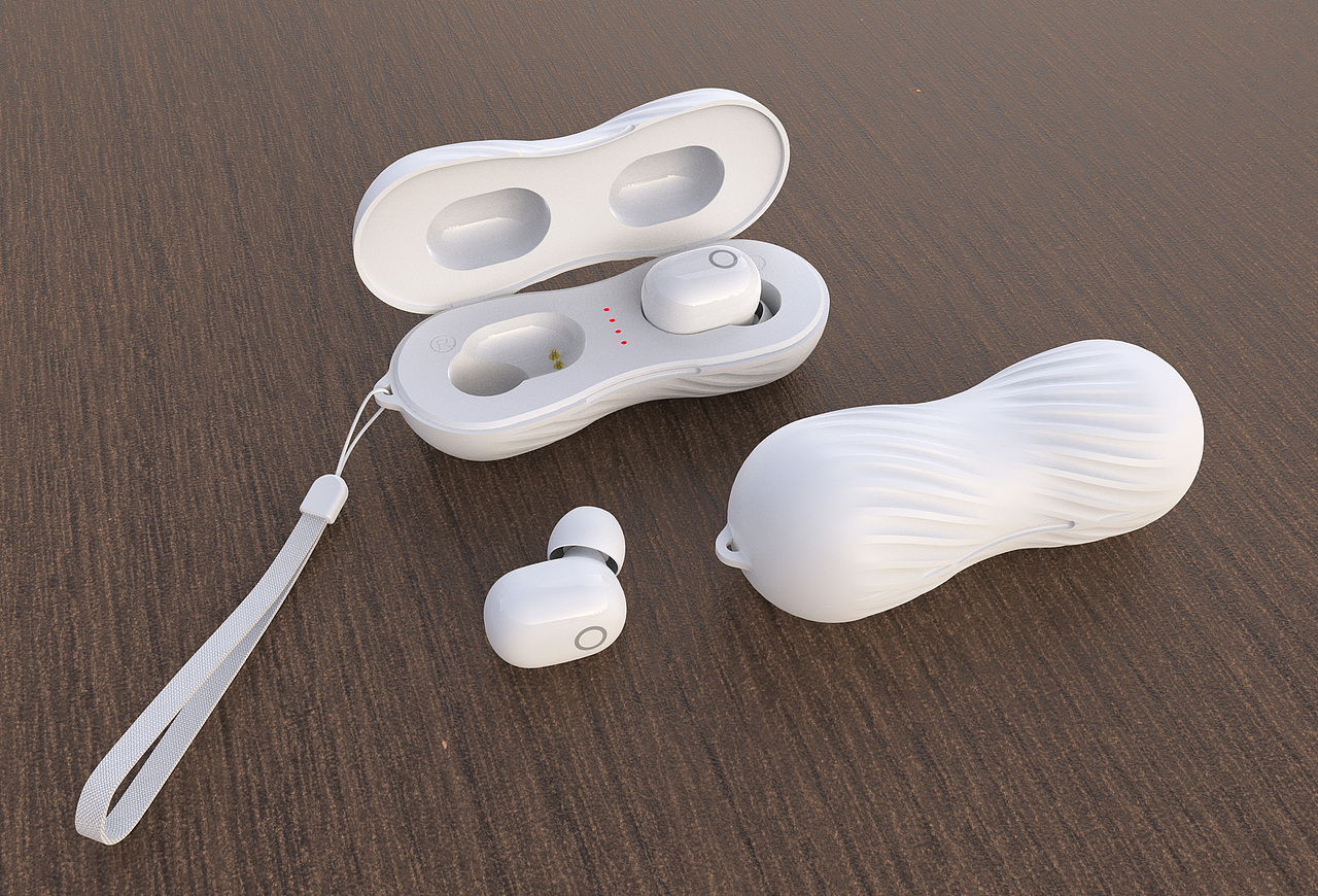 花生造型TWS蓝牙耳机（图ZMjA5NDk0NjQ4） - 电子产品 - 站酷设计师果派设计原创素材 - 站酷ZCOOL