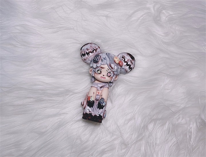 饕餮少女复活节涂装大赛合集（图ZMjc1NTUzMjUy） - 玩具 - 站酷设计师萌达布MoeDouble原创素材 - 站酷ZCOOL