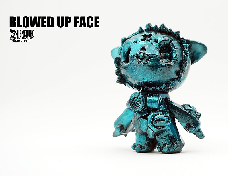 [瓦斯蛇制造]MIENCHUHO BLOWED UP FACE面具虎系列第三款作品-爆炸脸（图ZNjQyOTUyNDg=） - 手办/模玩 - 站酷设计师瓦斯蛇原创素材 - 站酷ZCOOL
