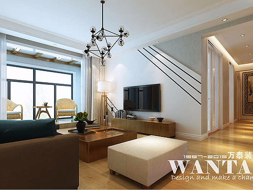 济宁太白国际145平米现代简约装修风格——孙漾漾（个人主页-ZMjQwNzU5ODg=） - 家装设计 - 站酷设计师孙漾漾原创素材 - 站酷ZCOOL