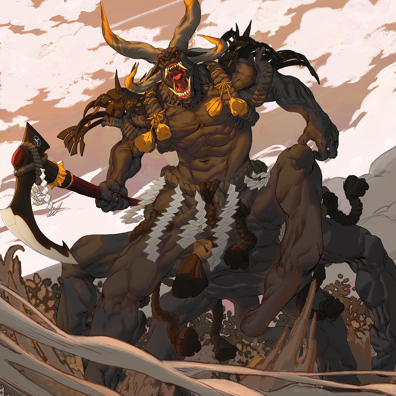 百鬼夜行系列 牛鬼