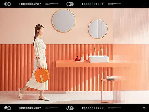 小家电摄影 | ACK艾斯凯折叠洗衣机 ✖ foodography 