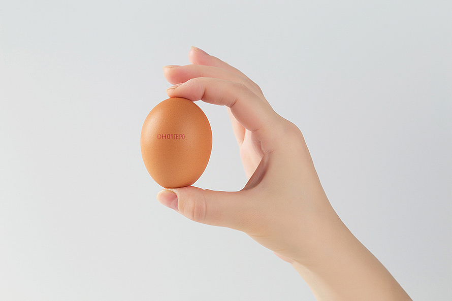 【DUEHOLM/都尔霍姆】有机鸡蛋，白底图静物产品拍摄