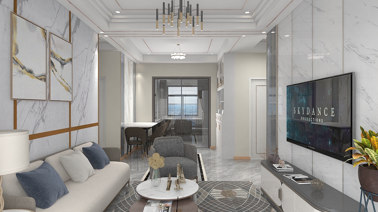 现代简约（图ZMjI5ODA5NzMy） - 家装设计 - 站酷设计师Gypppppp原创素材 - 站酷ZCOOL