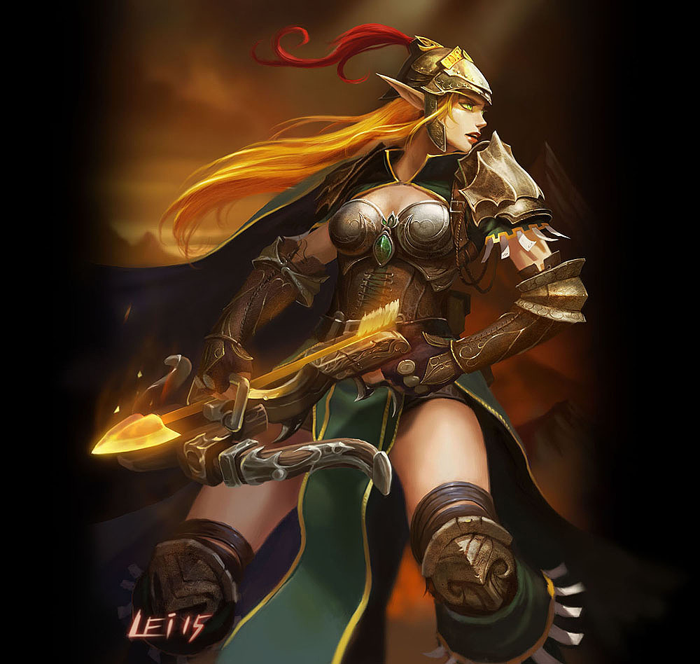 欧美魔幻卡牌&游戏封面|插画|游戏原画|颜之永恒_原创作品-站酷zcool