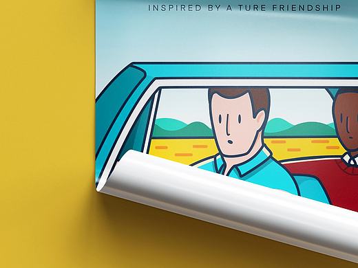 绿皮书插画“唯有勇气 才能改变人心”（个人主页-ZNTczNzM2NTI=） - 创作习作 - 站酷设计师z滋滋Zz原创素材 - 站酷ZCOOL