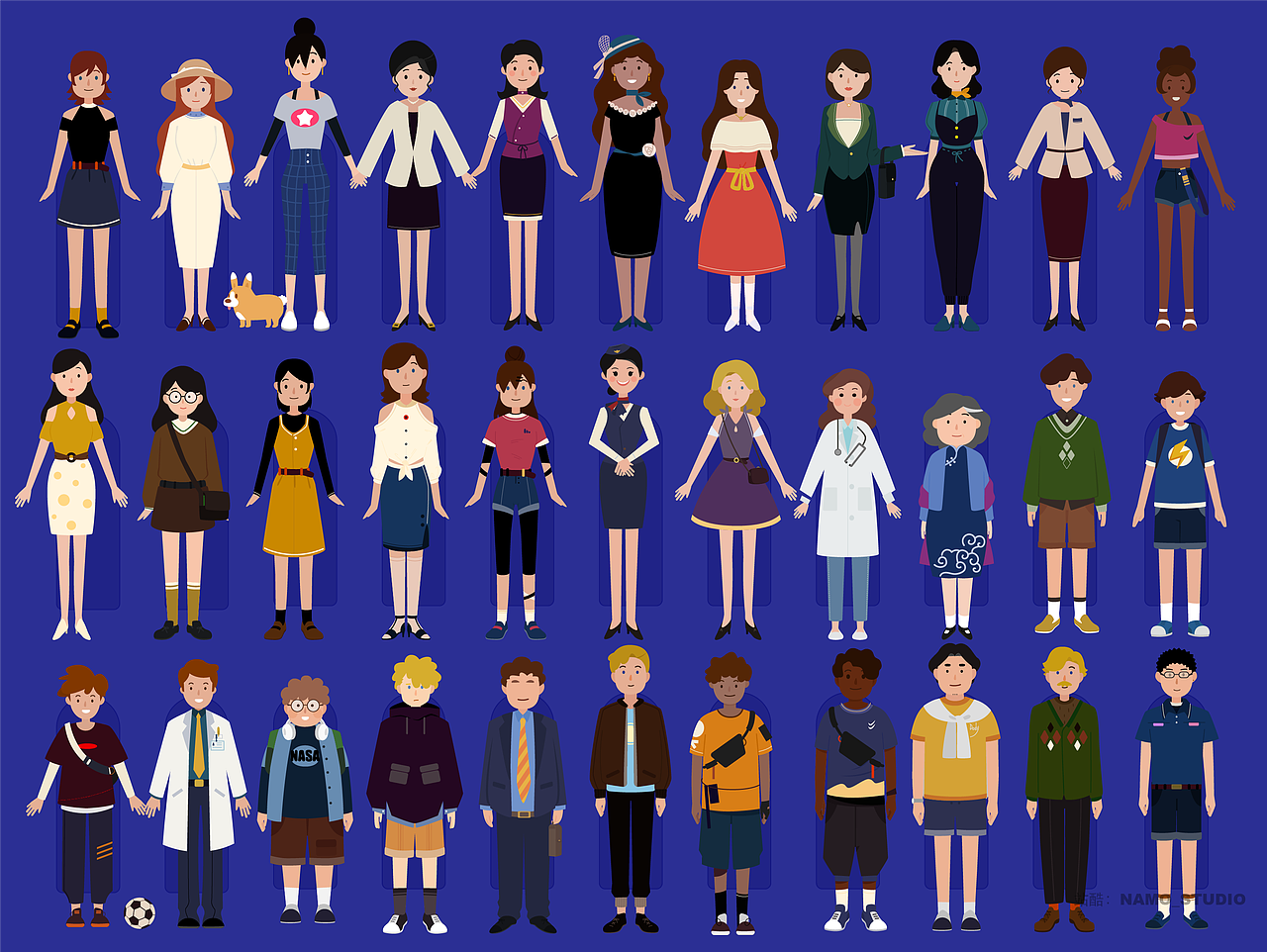 在线教育-儿童插画设计合集(高年龄段)