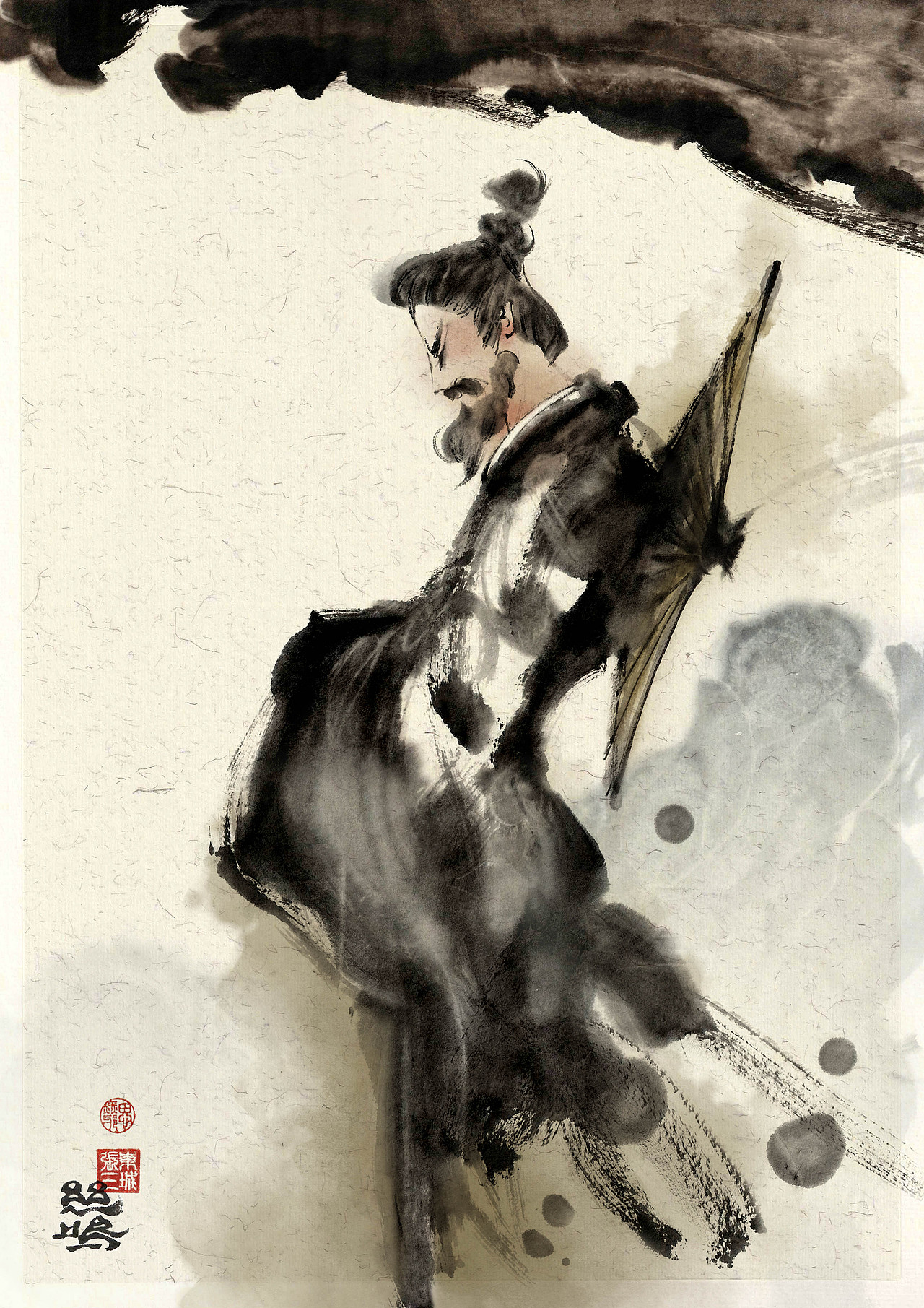 秋末九集之二（图ZMjc2Mzk1NDcy） - 艺术插画 - 站酷设计师丝鸣原创素材 - 站酷ZCOOL