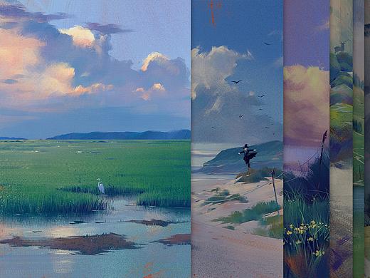 iPad风景插画合集（2021.12）