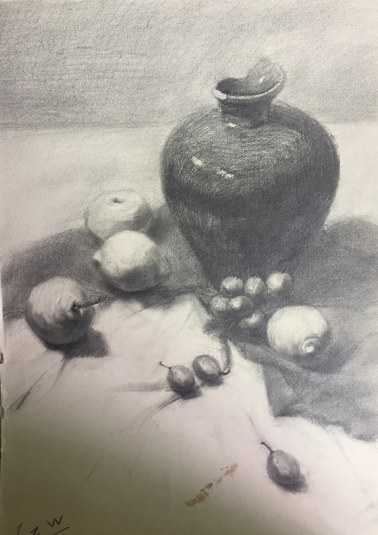 13年艺考——我的素描画（应届）（图ZMTAyNDk2NjMy） - 绘画 - 站酷设计师龙马精神的正午原创素材 - 站酷ZCOOL