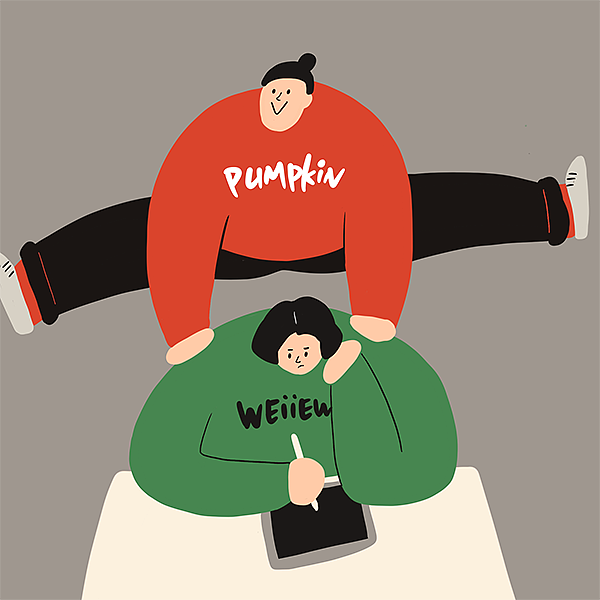 一组朋友画像（图ZMTM3NzM1NDMy） - 艺术插画 - 站酷设计师童壮壮weiiew原创素材 - 站酷ZCOOL