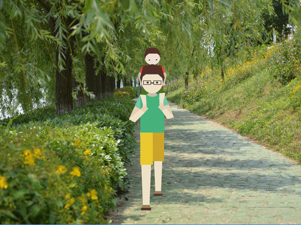 AE小动画:父与子（图ZNTU0NTU1MTY=） - 其他平面 - 站酷设计师暖意spring原创素材 - 站酷ZCOOL