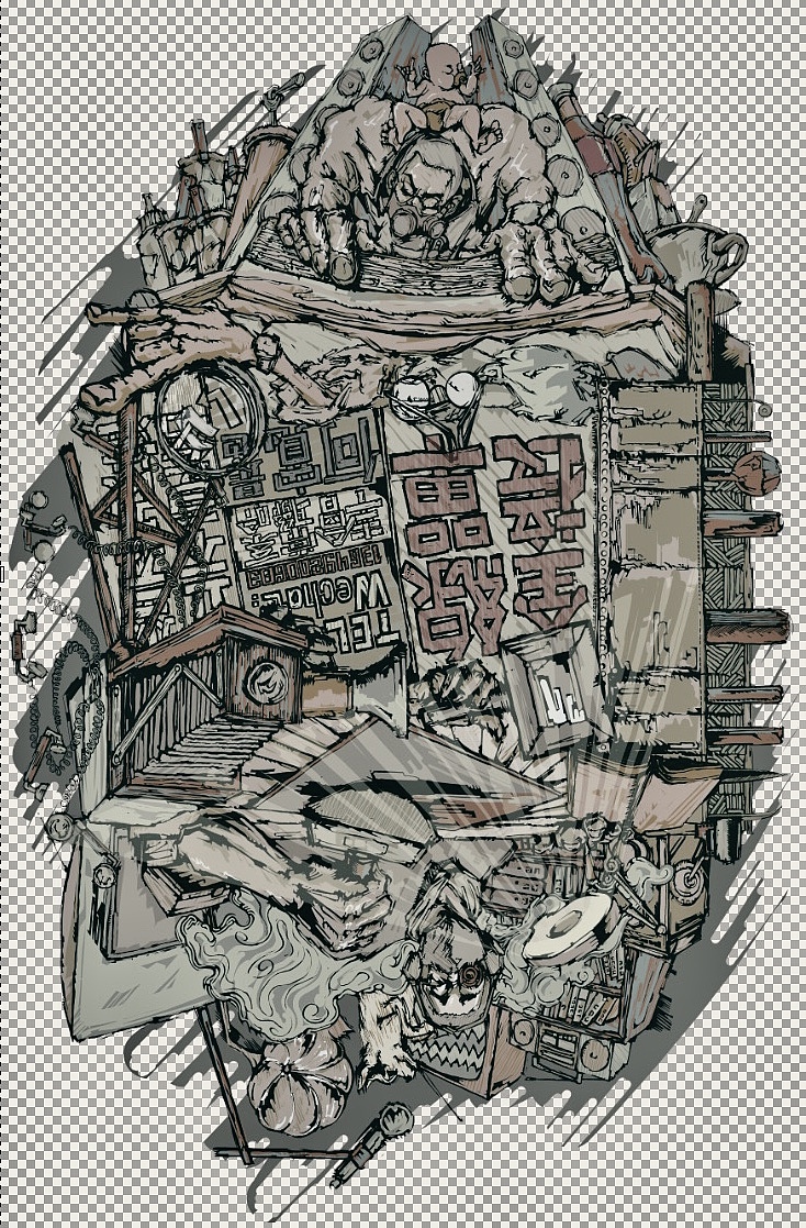 广告啦（图ZMTI4NDc5MDcy） - 商业插画 - 站酷设计师MezzotintHe原创素材 - 站酷ZCOOL