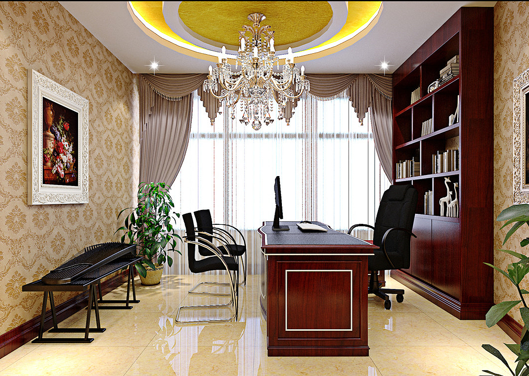 中山美容院装修设计案例|简欧风格