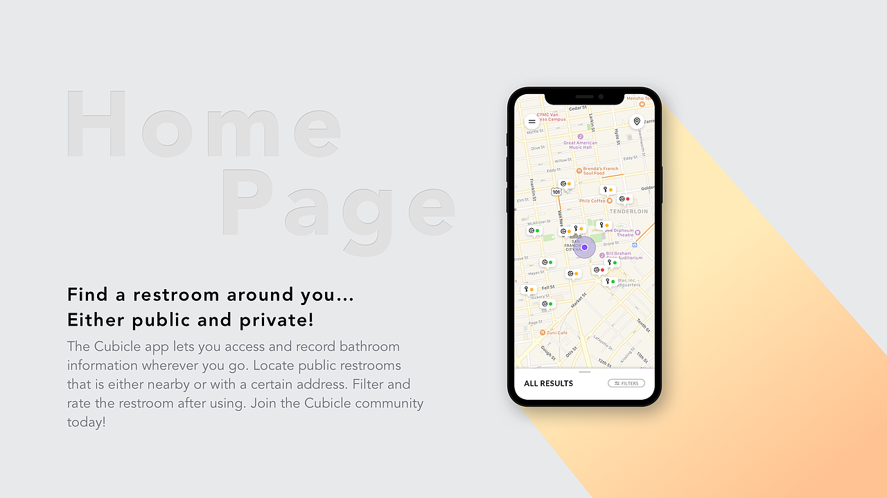 Cubicle - 为使用公共厕所带来更好的体验
