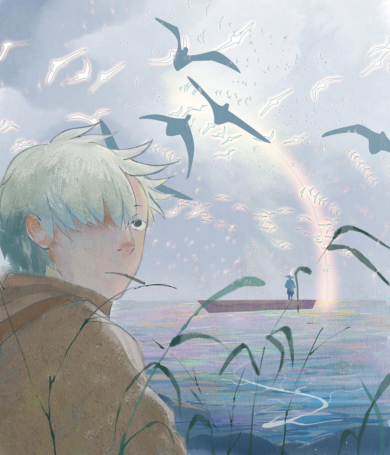 虫师同人|插画|其他插画|mer么 - 原创作品 - 站酷 (zcool)