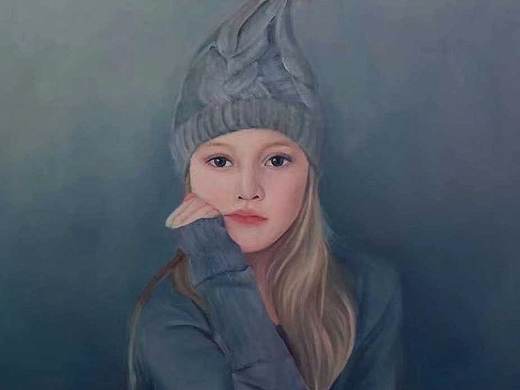 懵懂女孩（個(gè)人主頁(yè)-ZMzIzOTEwNTI=） - 繪畫 - 站酷設(shè)計(jì)師阿卜君原創(chuàng)素材 - 站酷ZCOOL