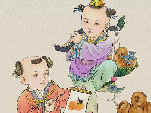 【申万】国风复古节气海报