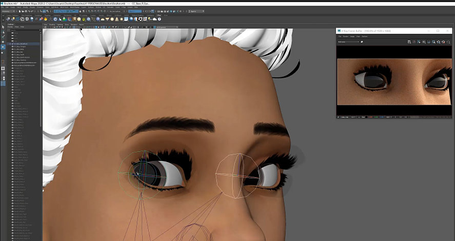 人物模型制作分享