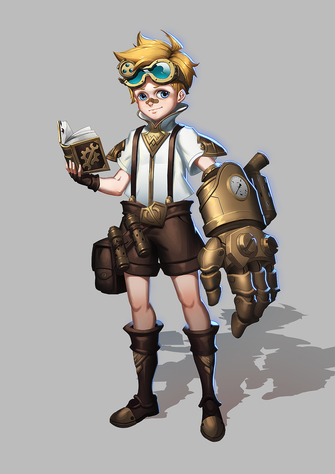 小正太（图ZNTk2MzEyOTI=） - 游戏原画 - 站酷设计师LEO的脑洞原创素材 - 站酷ZCOOL