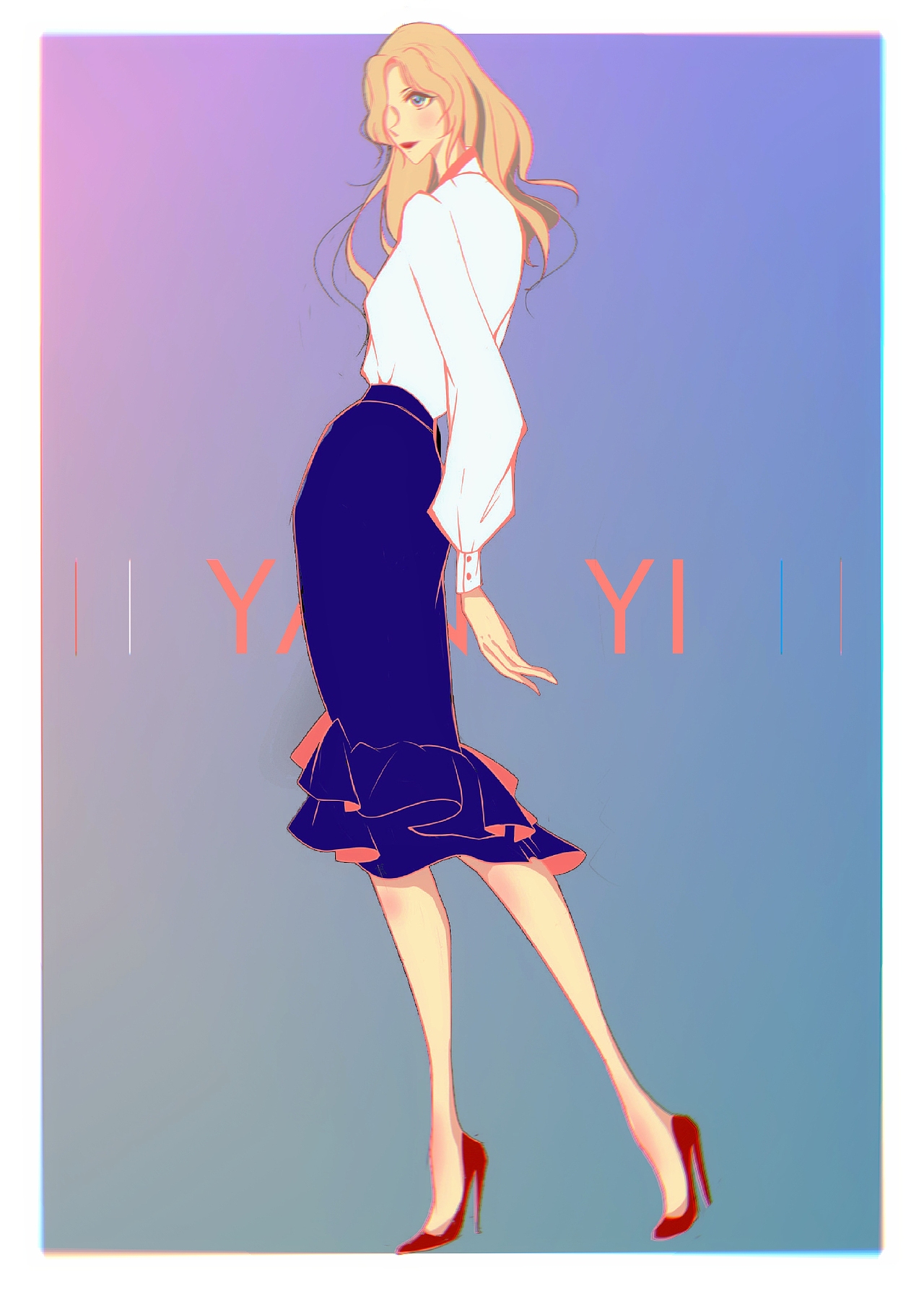 都市丽人-人设-立绘（图ZMjI3MTQ5ODU2） - 艺术插画 - 站酷设计师一杯去冰拿铁原创素材 - 站酷ZCOOL