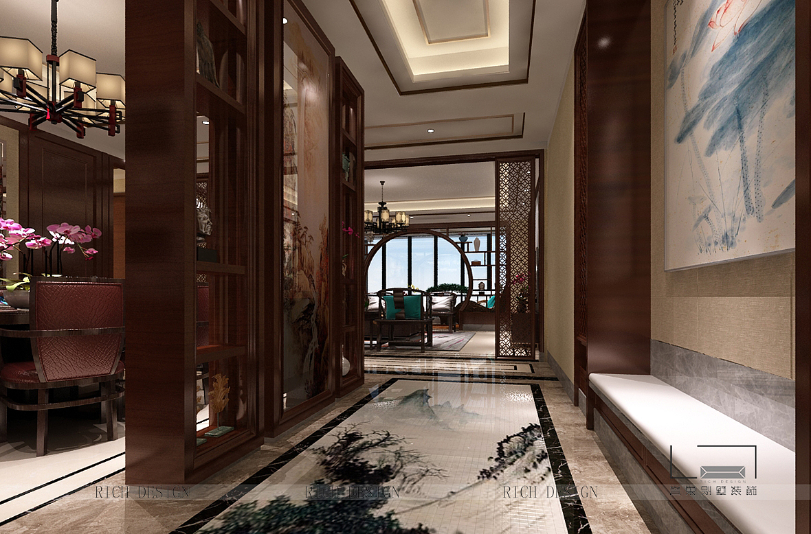 深业上城中式风格