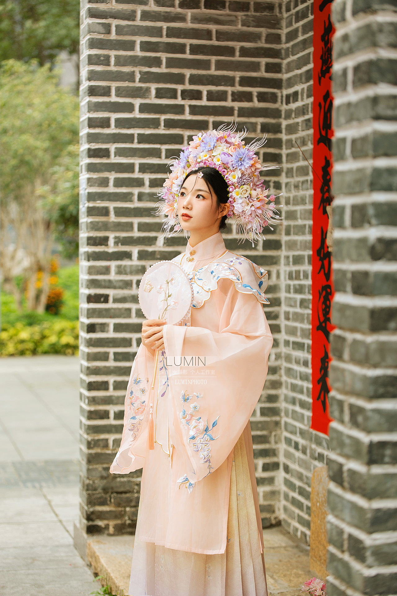 深圳簪花写真拍照 春天必拍的鲜花造型（图ZMzY1MzE0MzQ0） - 人像摄影 - 站酷设计师深圳女摄LUMIN原创素材 - 站酷ZCOOL