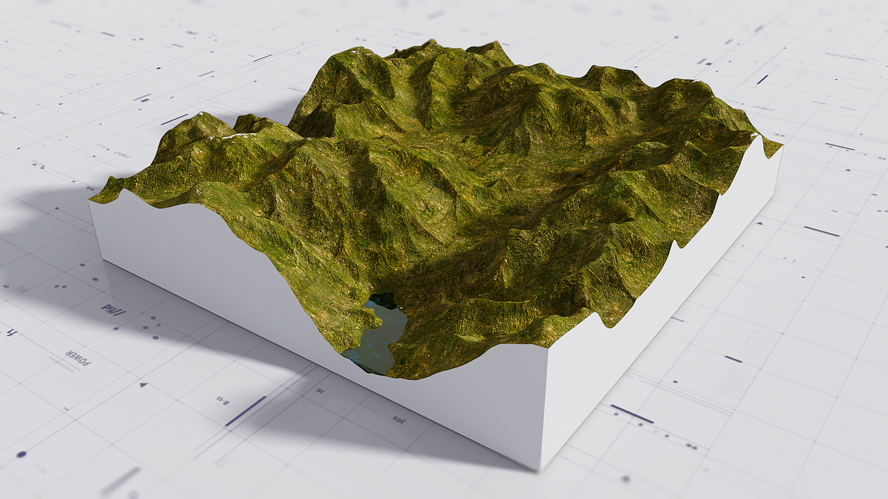 冰川侵蚀动态演示