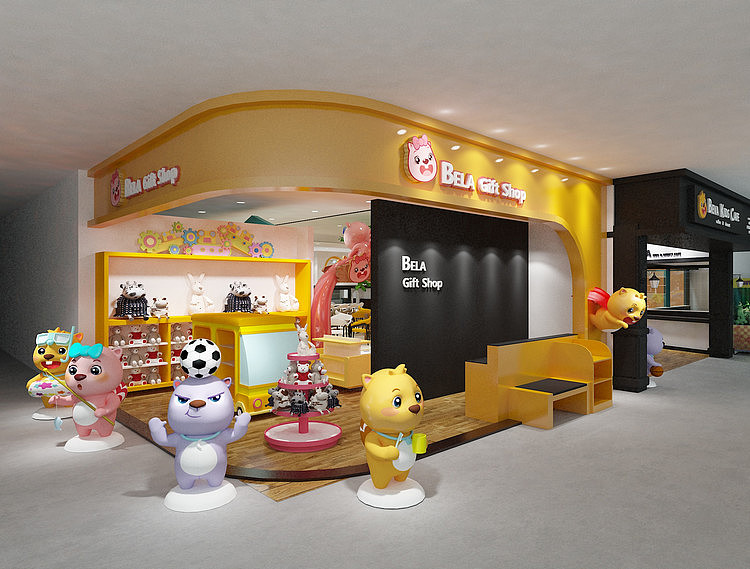 贝瓦亲子咖啡厅设计2016年