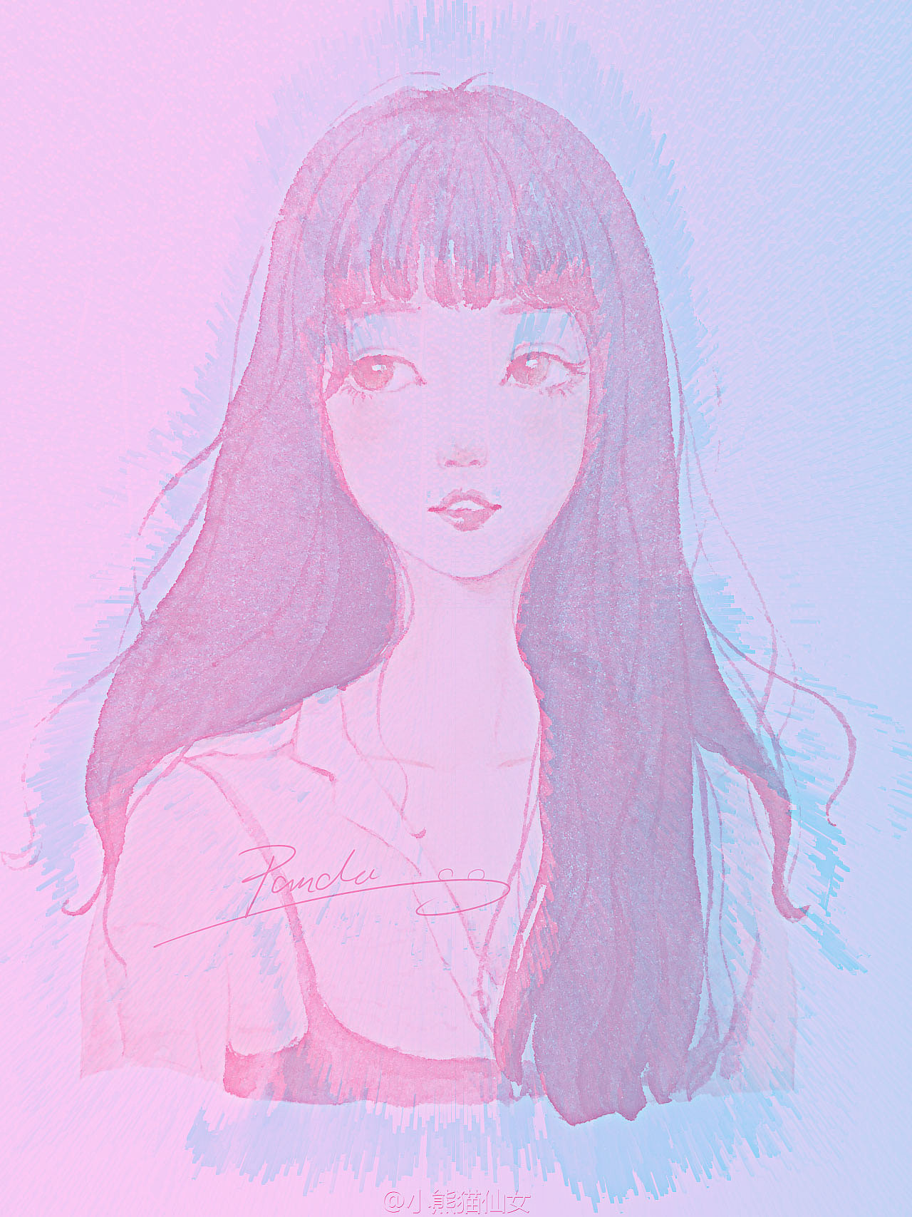 心中的你（图ZMTY1MTQwMTcy） - 新锐潮流插画 - 站酷设计师w617320原创素材 - 站酷ZCOOL