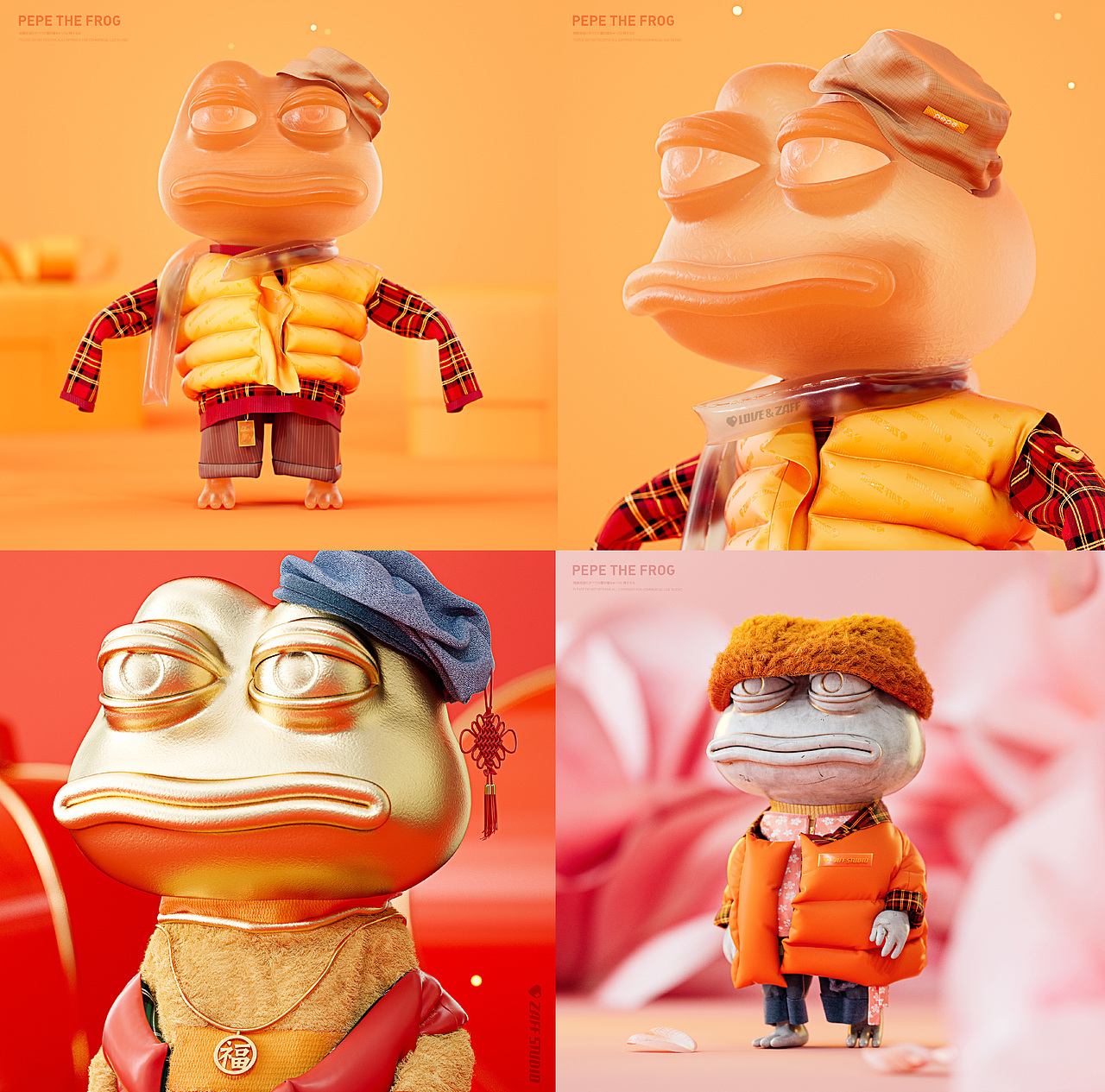 PEPE LOOKBOOK 春节（图ZMjg1MjI1NDYw） - 人物/生物 - 站酷设计师谢法原创素材 - 站酷ZCOOL