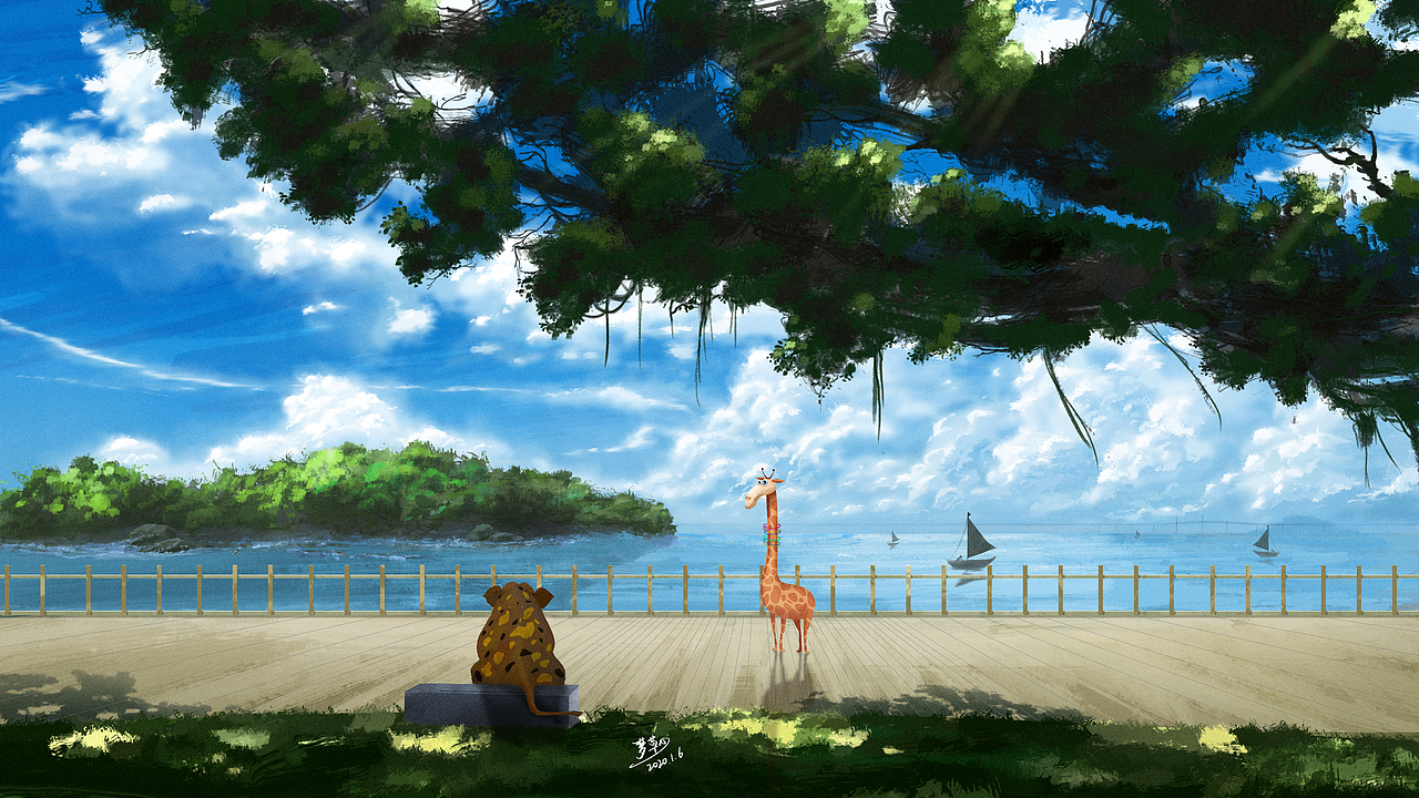 远离尘嚣系列（01）（图ZMTkyMzc0ODU2） - 游戏原画 - 站酷设计师渡阡陌原创素材 - 站酷ZCOOL