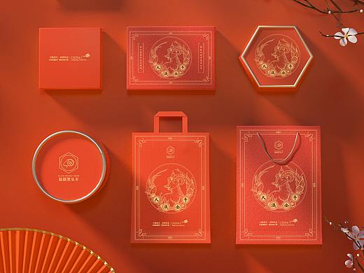 大漠全羊礼盒包装设计