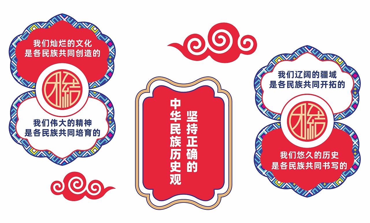 民族文化墙（图ZMjgzOTU0NDcy） - 其他平面 - 站酷设计师踩死大象的蚂蚁原创素材 - 站酷ZCOOL