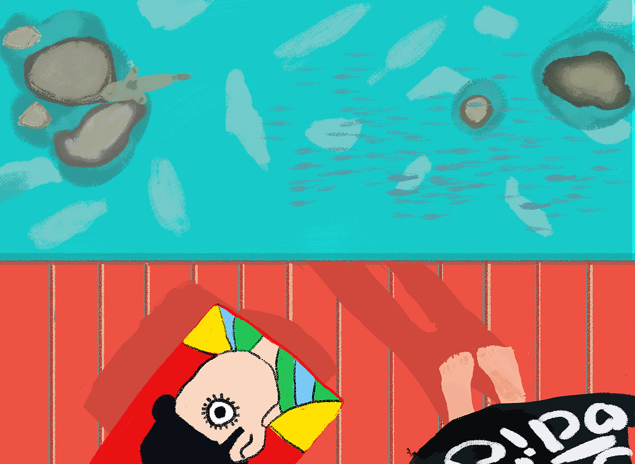 马来西亚浪中岛旅行插画（图ZMTc0NTc4NTUy） - 创作习作 - 站酷设计师poonyoo原创素材 - 站酷ZCOOL