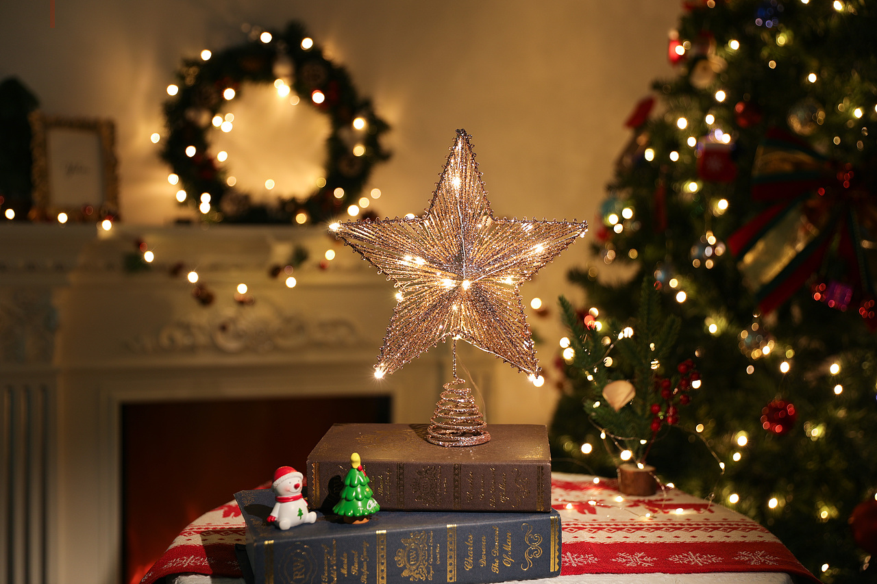 圣诞灯-树顶星-原图未裁切未调色原图