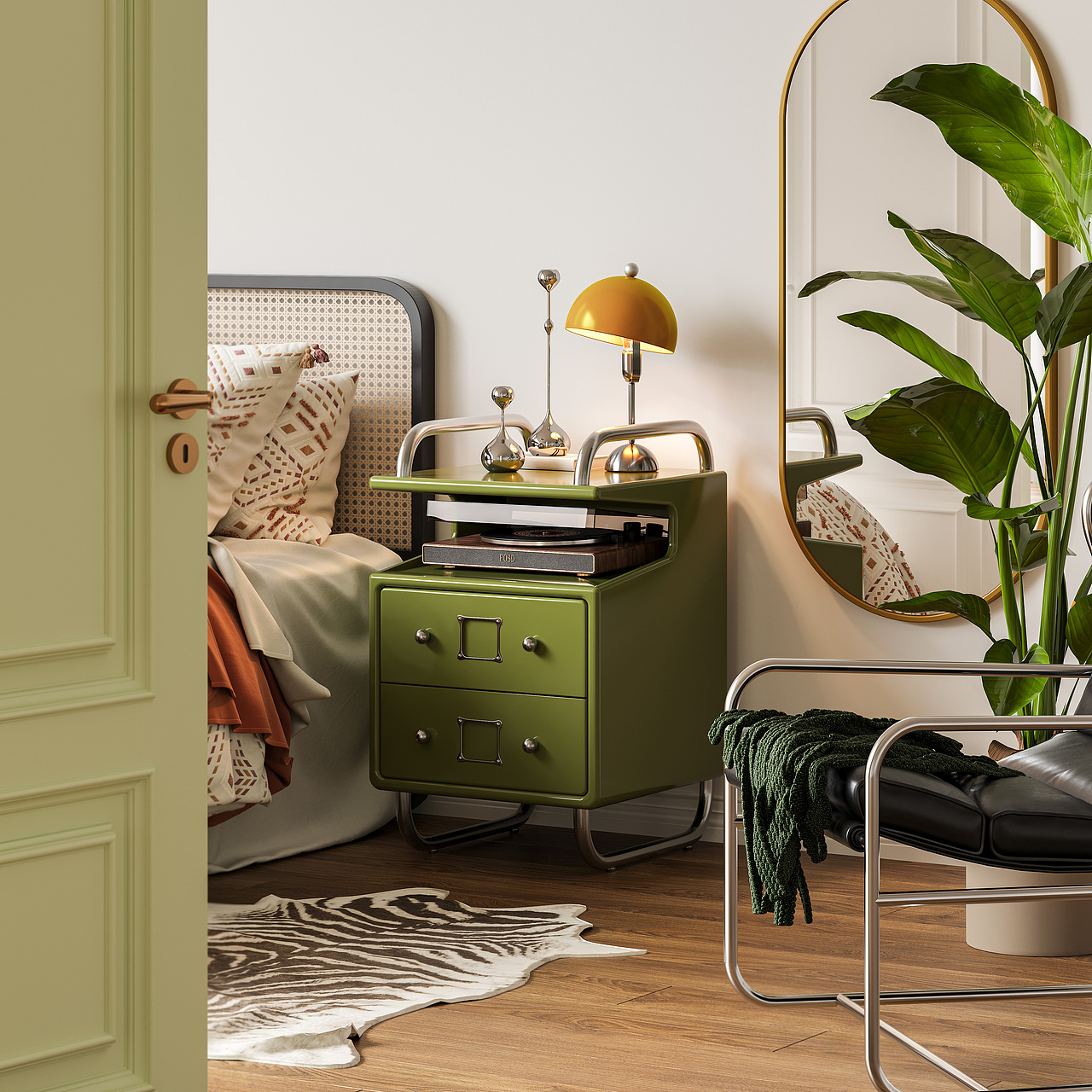 奶油床头柜（图ZMzU4NzExNjQ4） - 生活用品 - 站酷设计师川田野产品新闻发原创素材 - 站酷ZCOOL