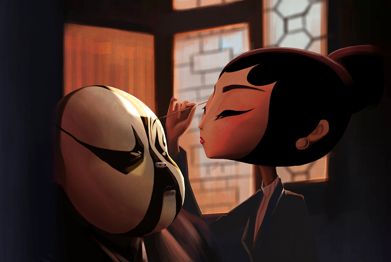 致敬经典海报——《霸王别姬》