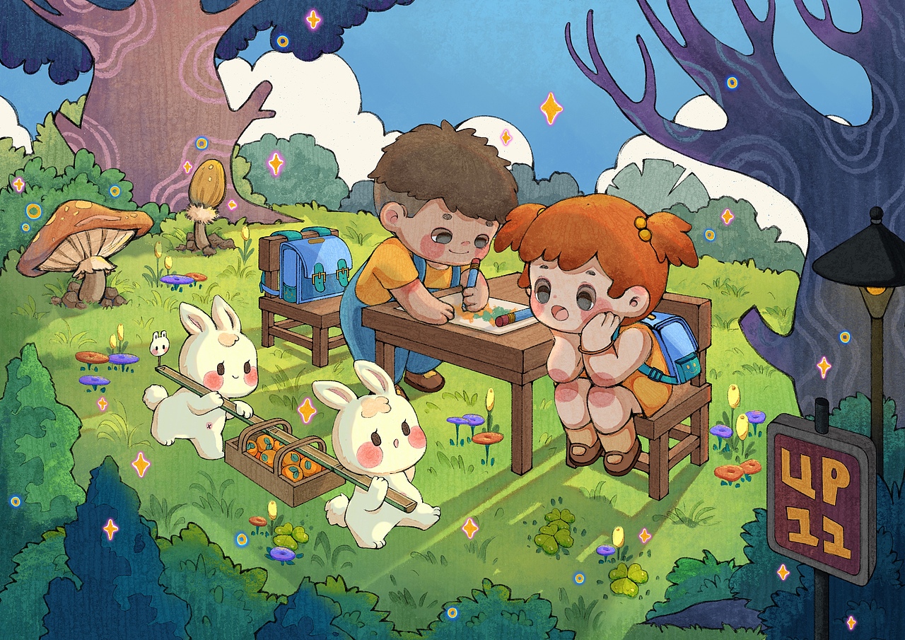 日常绘画｜儿插（图ZMzQxMzQ5NDc2） - 儿童插画 - 站酷设计师是大头阿耶原创素材 - 站酷ZCOOL