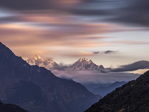 暮靄流云攜遠山（個人主頁-ZNDM3MDkwODA=） - 風光攝影 - 站酷設計師樊小喆原創(chuàng)素材 - 站酷ZCOOL