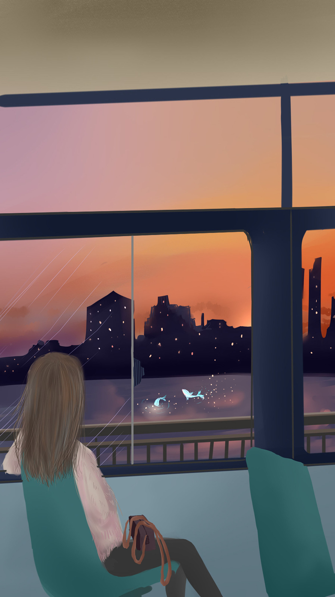 思念|插画|商业插画|sky4 - 原创作品 - 站酷 (zcool)