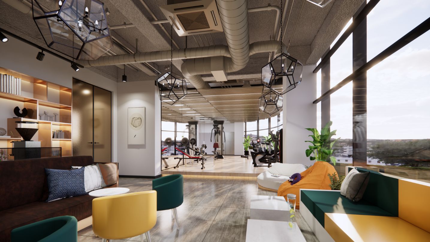 活动室|空间|家装设计|尘镜凡声 - 原创作品 - 站酷 (zcool)