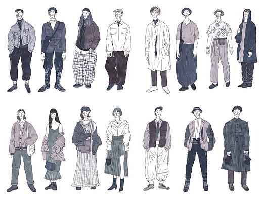 【喜丫】我画了一百个人（附手绘视频）