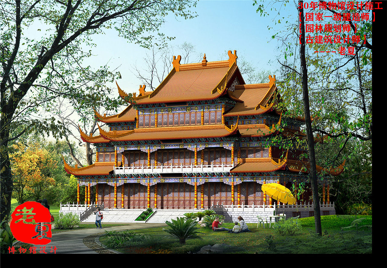 博物馆设计方案，纪念馆设计效果图，展览馆设计平面图（图ZMjQxNDQ5MTUy） - 建筑/空间 - 站酷设计师村口牌坊大门设计原创素材 - 站酷ZCOOL