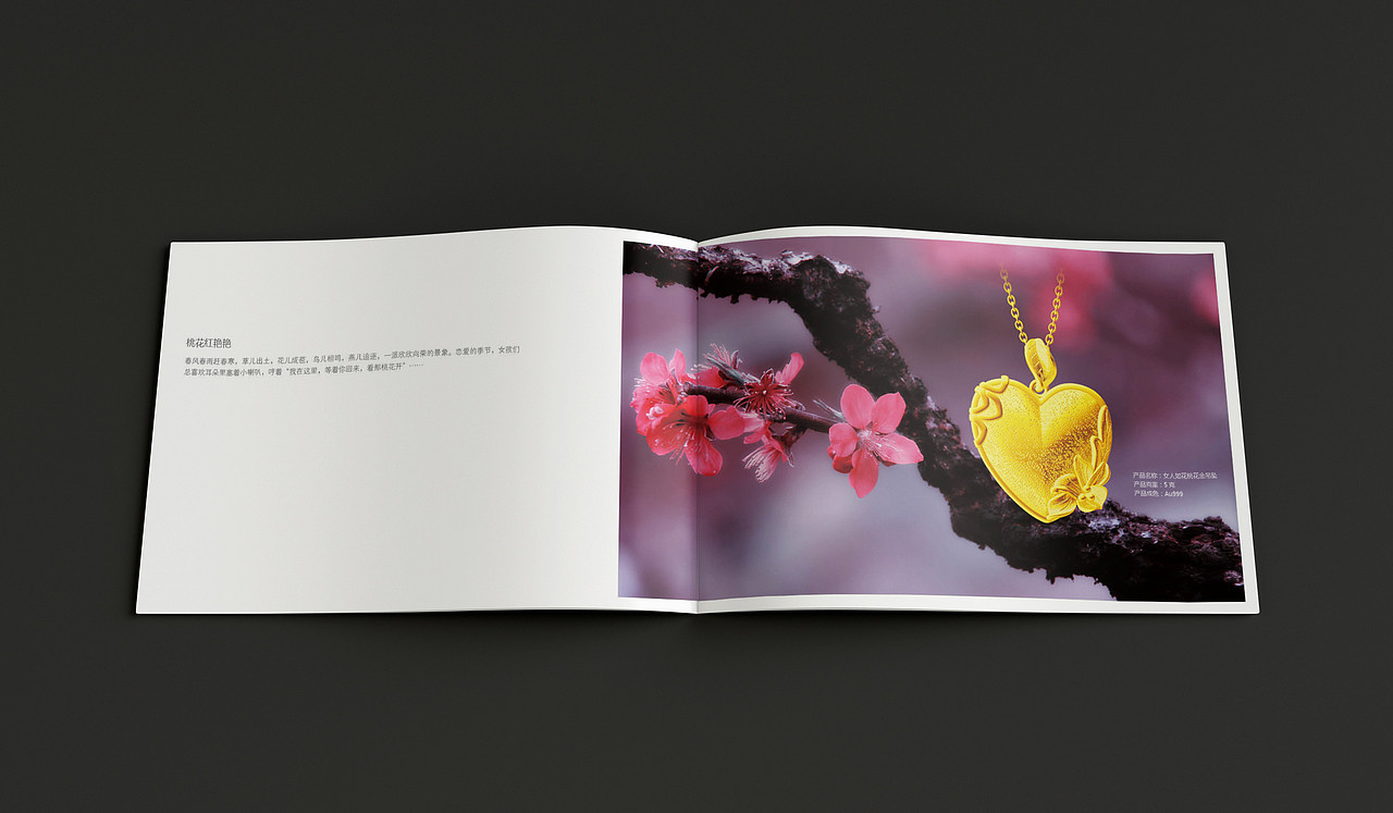 中国风-时尚简约-珠宝画册设计