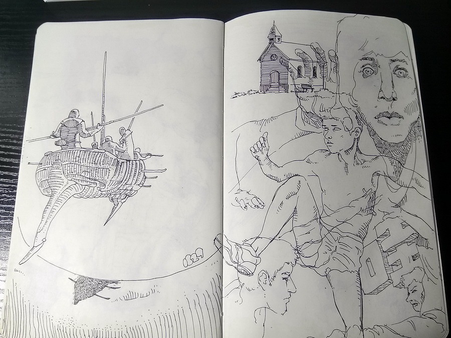 王大火速写本·练习（图ZOTA2Njg0NjQ=） - 绘画 - 站酷设计师王大火原创素材 - 站酷ZCOOL